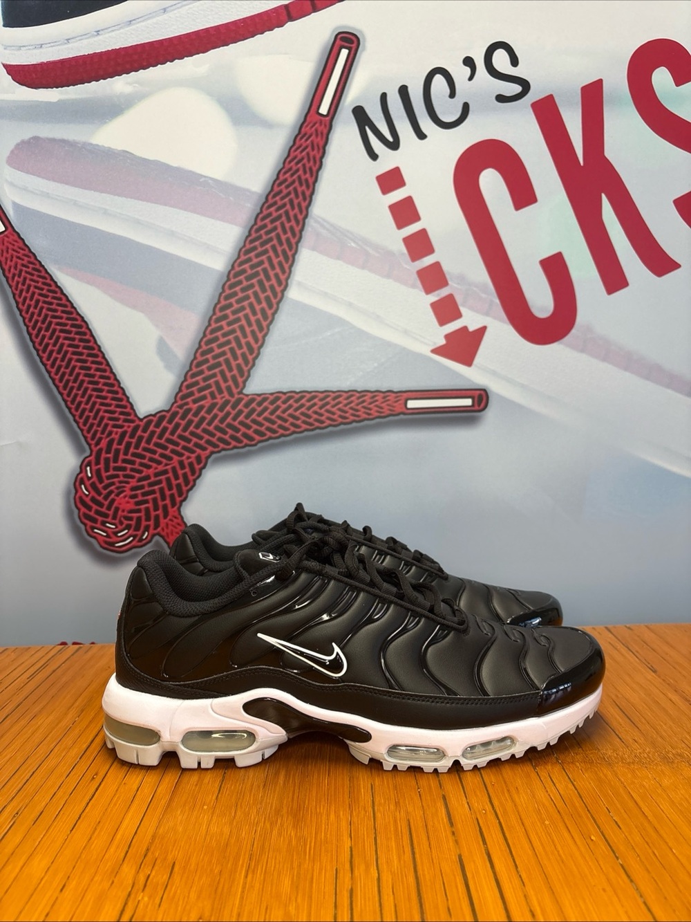 Nike Air Max Plus G Black Spikeless Golf Shoes Men's Size 11.5 (FZ4150-001) NEW